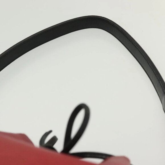 LOUIS VUITTON Epi Petit Noe Bag BiColor Black Red - Picture 8 of 15